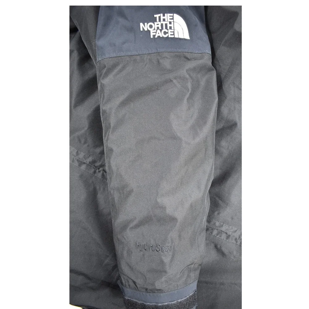 The North Face HydroSeal Mountain Jacket Mens XL Navy Black Full Zip Parka Shell